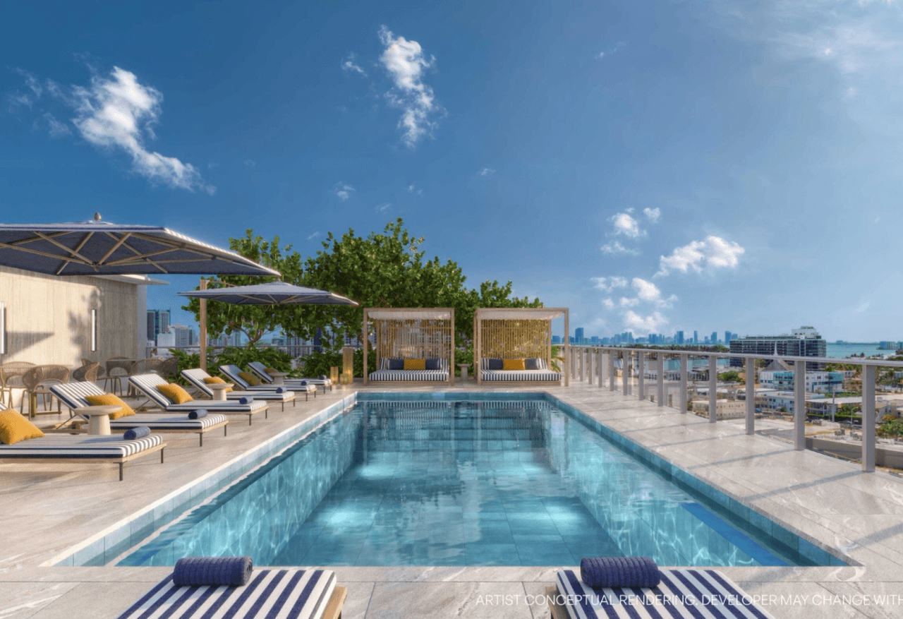 Lejligheder ved stranden i Miami til salg