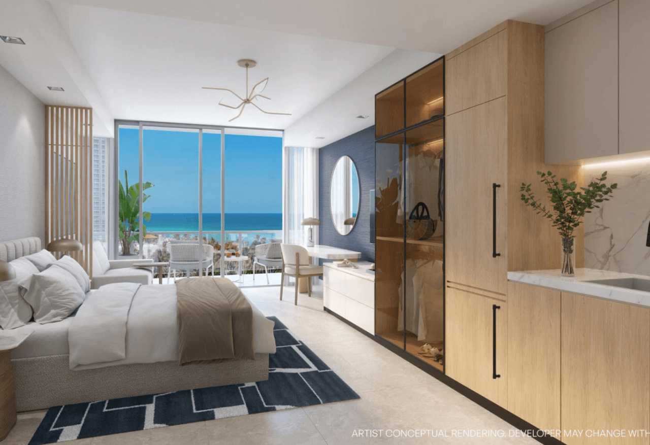 Lejligheder ved stranden i Miami til salg