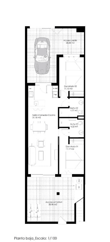 Bungalow for sale in Pilar De La Horadada