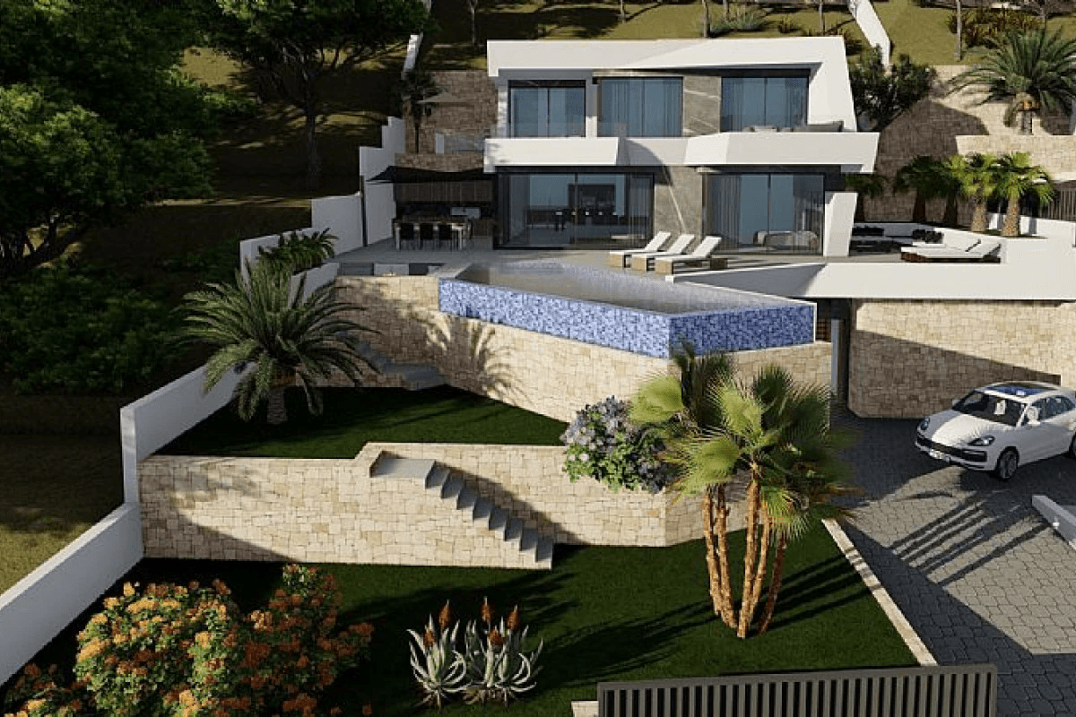 Villa till försäljning i Calpe
