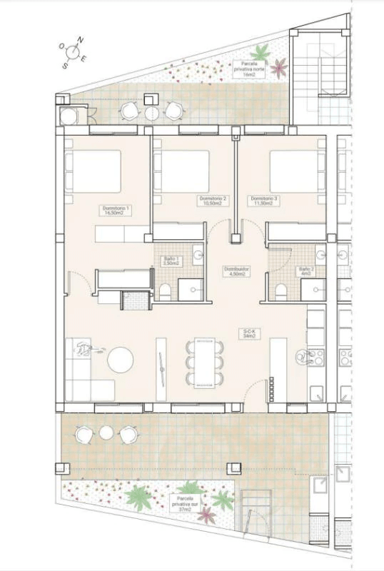Bungalow en venta en Hondón De Las Nieves