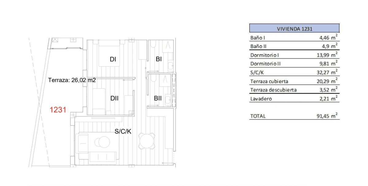 Apartament na sprzedaż w San Miguel De Salinas