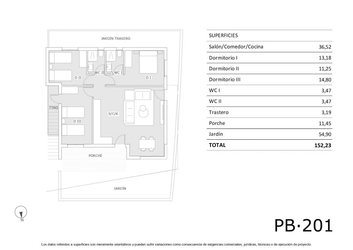 Bungalow en venta en San Miguel De Salinas