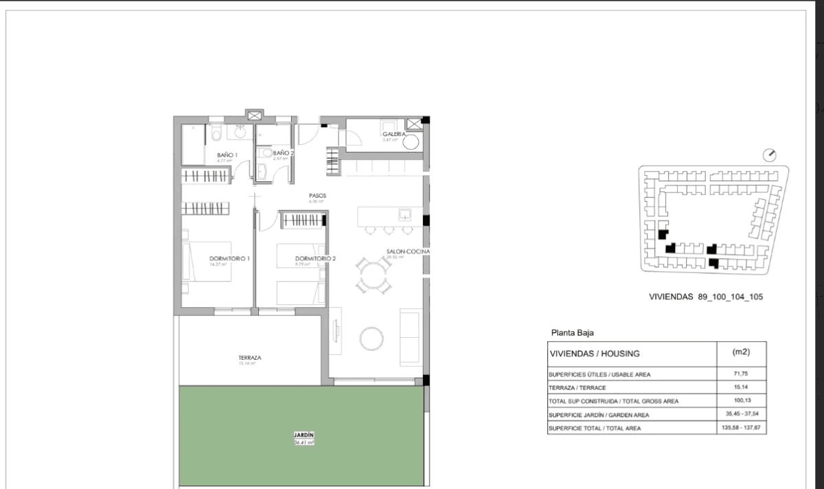 Bungalow for sale in Torrevieja