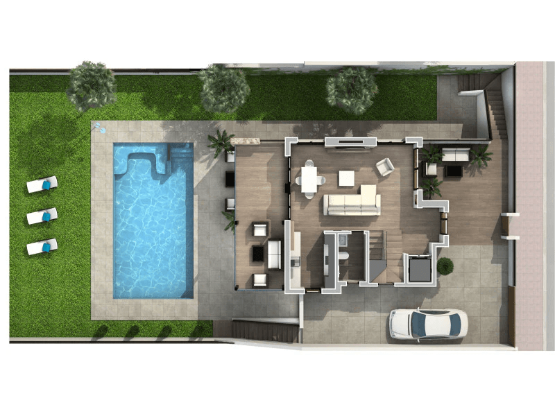 Chalet/Villa en venta en Rojales